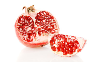 pomegranate isolated