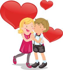 Boy and girl