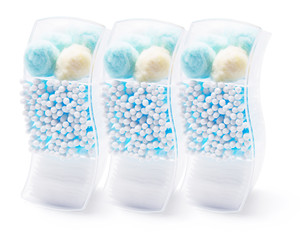 Cotton Wool and Buds in Boxes