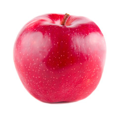 Red apple. Isolated on white