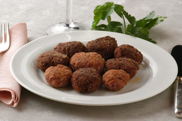Polpette al prezzemolo - Contorni