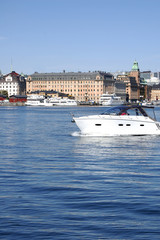 Stockholm vom Wasser