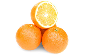 oranges isolated