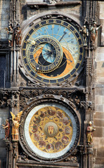 Prag, astronomische Uhr am Altstädter Rathaus