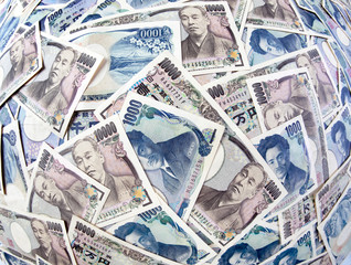 Banknotes of the Japanese yen currency