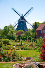 Klassische Windmühle