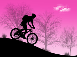 Obraz premium Mountain Bike