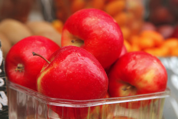 apple heap on open market