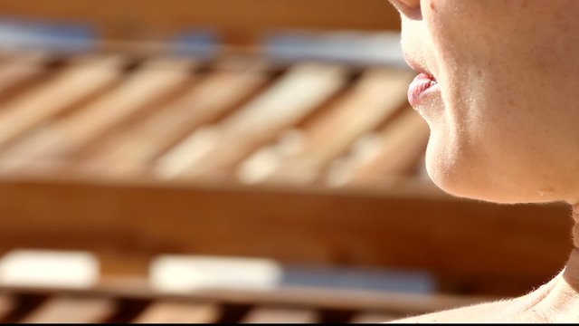 femme qui fume