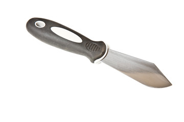 putty knife  isolated on a white studio background.