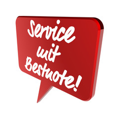 Service mit Bestnote! Icon