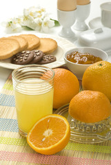 colazione con succo