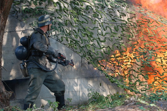 flame-thrower