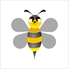 bee angry