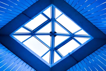 Selbstklebende Fototapeten Ceiling in office © Vladitto