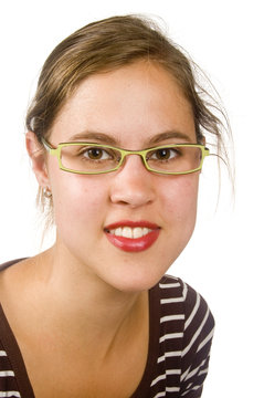 portrait of  young actractive female
