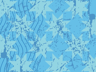 Grunge stars background