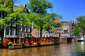 Amsterdam - Niederlande / Holland - obrazy, fototapety, plakaty