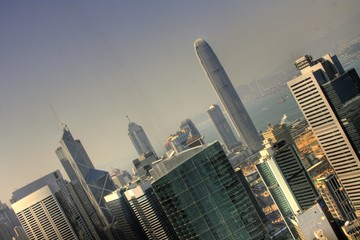 Obraz premium Hong Kong / Hongkong - China - Skyline