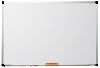 Whiteboard isolated on white background - 14413414