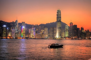 Fototapeta premium Hong Kong / Hongkong - China - Skyline