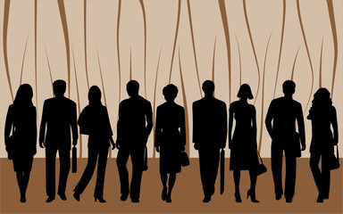 Illustration of people