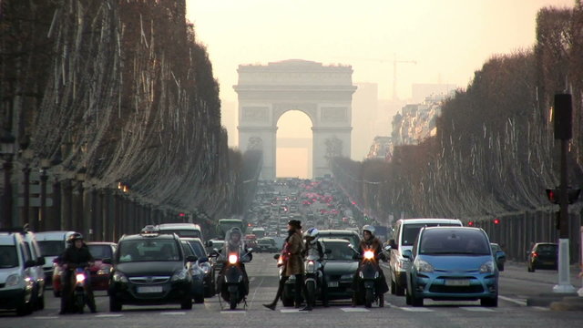 Champs Elysée, Paris.