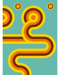 Naklejka premium lines 1