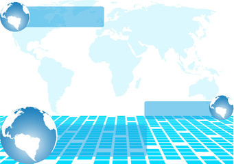 Vector abstract template; clip-art