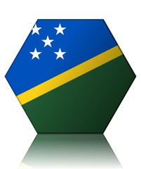 iles salomon drapeau hexagone salomon islands flag