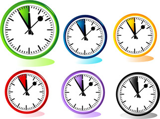 Illustration of different clocks
