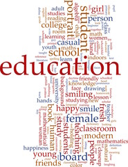 Education word cloud