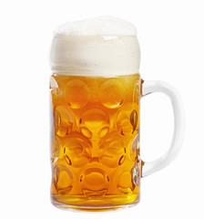 beer mug isolated on white