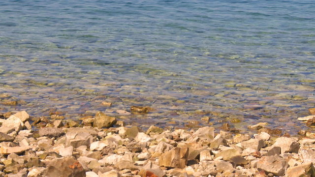 Steink&uuml;ste an der Adria