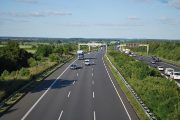 Autobahn 2 Berlin - Braunschweig bei Königslutter