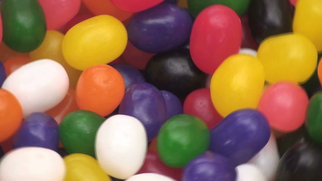 Colorful jelly beans close-up - HD