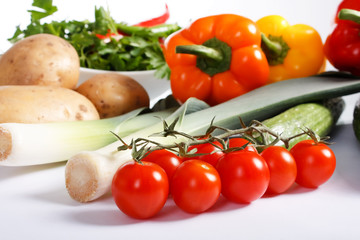fresh vegetables