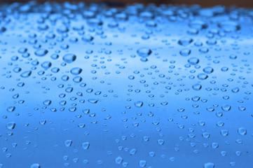 Water drops.