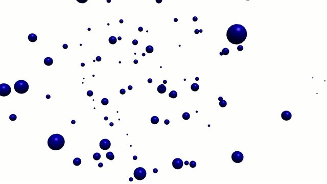 blaue Kugeln