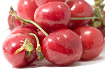 cherry isolated on white background