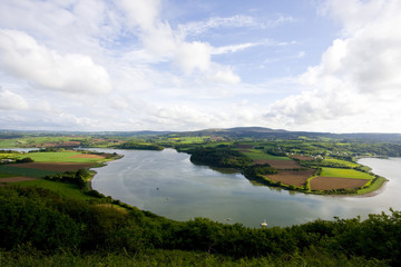 large view of a big river