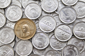 Coin in Memory of Benazir Bhutto
