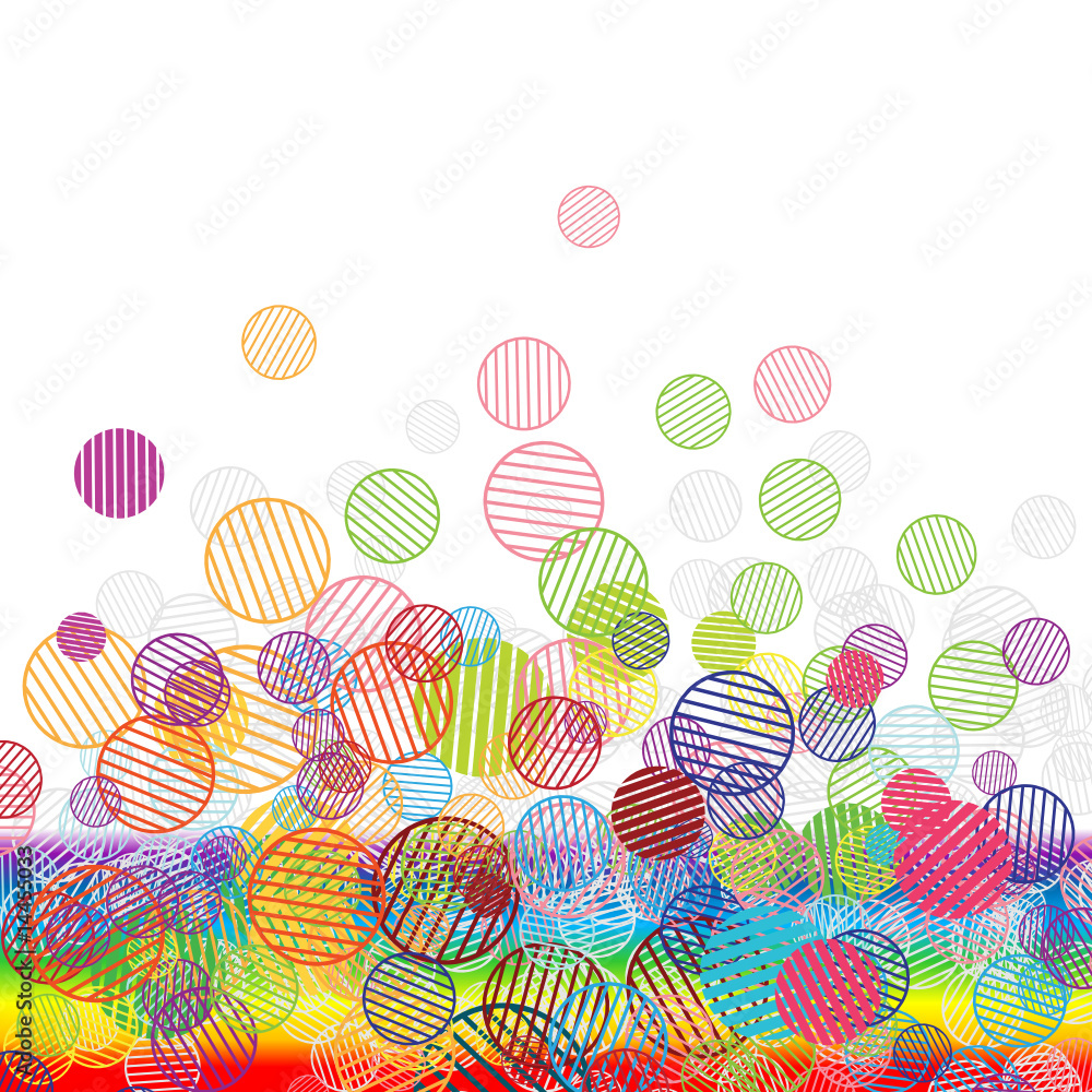 Aufkleber abstract funny background for your design