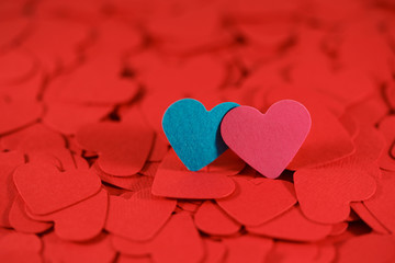 Obraz premium couple of hearts