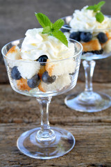 Cake and Fresh Fruit