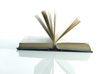 book on the white background