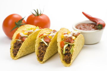 delicious taco, mexican food