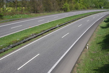 Fototapeta premium Autobahn