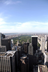 Fototapeta na wymiar Widok na wieże Manhattan - New York