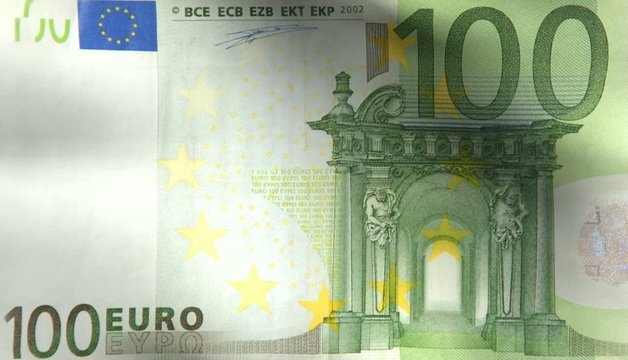 100 Euro Fahne
